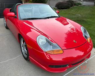 2001 Porsche Boxster Convertible (36,900 Miles)