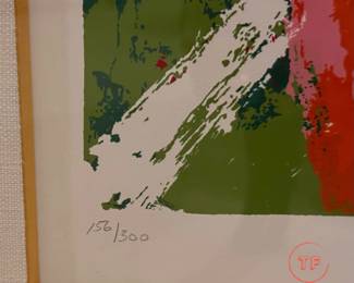 LEROY NEIMAN "Coach Devaney" Signed Limited Edition Serigraph