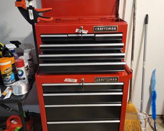 Craftsman Toolbox (2 Separate Pieces)