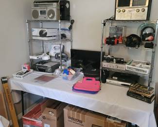 Vintage Firestone Radio, Vintage Boom Boxes, Vintage Record Needles, Asus LCD Monitor