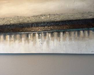 Oil on canvas California artist. Very contemporary