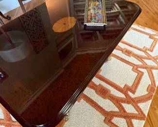 Gorgeous coffee table with very high sheen finish