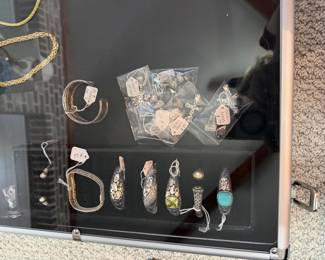Sterling bracelets and sterling pendants 
