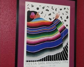 Fiesta 1996 Art Poster