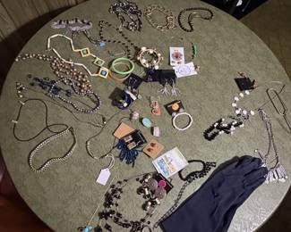 Misc jewelry.50 cents and 8 dollars