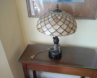 Tiffany Style Mission Table Lamp