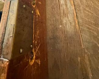 Interior of dresser