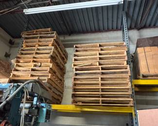 Pallets for sale and would not mind selling before part 2 of this sale starts