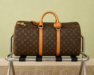 Early 1980s Luis Vuitton 50 Keepall. Perfect condition PLEASE NOTE VINTAGE COUTURE will not be discounted.