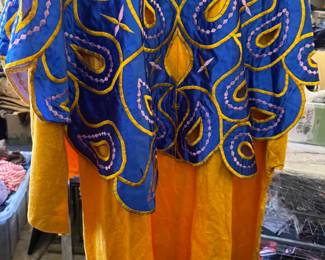 Vintage African style gown