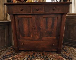 Antique mahogany dresser