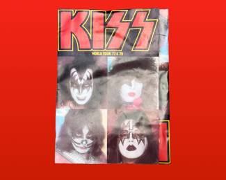 Kiss souvenirs from the 70's