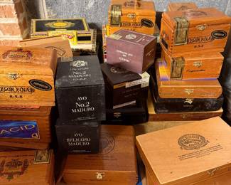 cigar boxes