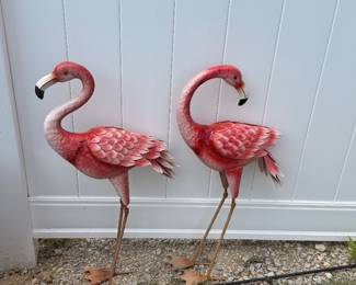 Lawn Flamingos