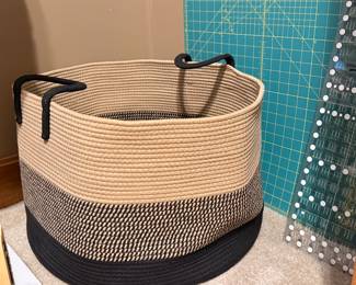 Woven Fabric Basket
