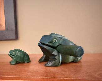 Wooden Frog Noise Makers