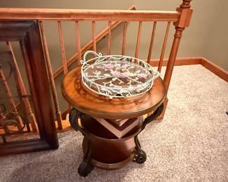 Small Round Side Table