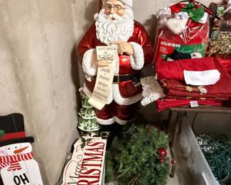 Large 4' Santa Claus