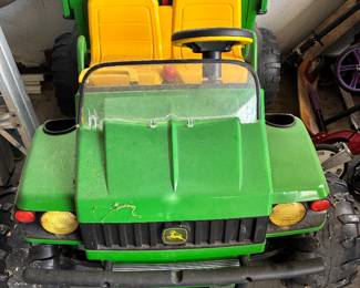 Kids Power Wheel John Deere Toy Gator