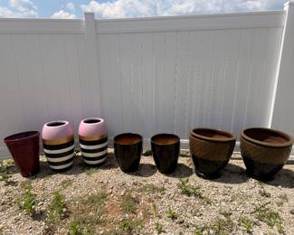 Large Outdoor Planters