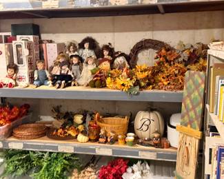 Fall Decor/ Dolls