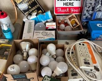 Lightbulbs/Surge Protectors