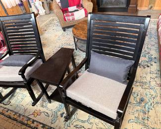 Matching Rocking Chairs and Table