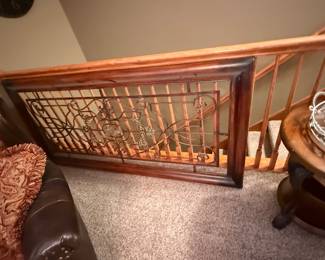 Large Wood/Iron Wall Art