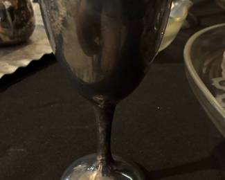 International Silver Co. Silver-Plated Goblet