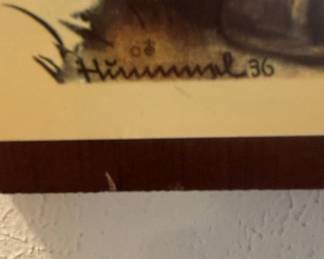 Vintage M.I. Hummel "36" Wooden Wall Plaques (Set of 4)