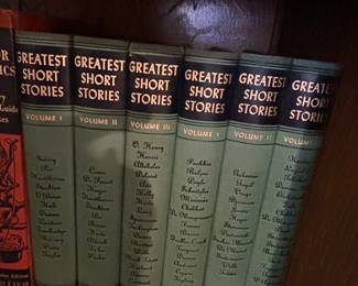 P.F. Collier Junior Classics and Greatest Short Stories Book Sets
