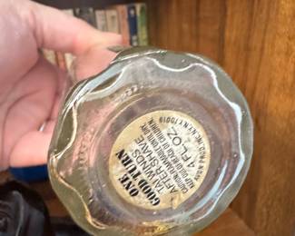 Vintage Avon "One Good Turn" Screwdriver Aftershave Decanter and "Baby Basset" Hound Cologne Decanter