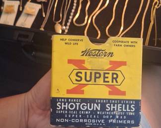 Vintage Western Super-X Shotgun Shell Box