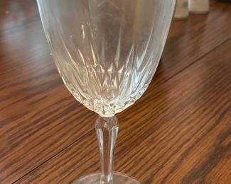 Vintage Luminarc Diamant Crystal Wine Glasses