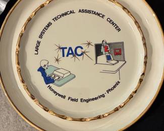 Honeywell Large Systems Technical Assistance Center (TAC) Commemorative Plate