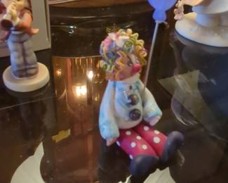 Ron Lee Clown Figurine with Balloons