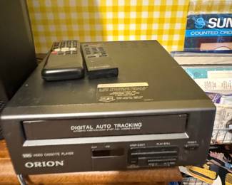 Orion VP0040 VHS Video Cassette Player