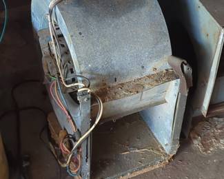 Used HVAC Blower Motor and Housing Assembly