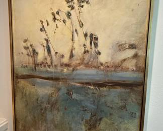 Robert Juniper (1929-2012) Original Landscape Painting, 1969