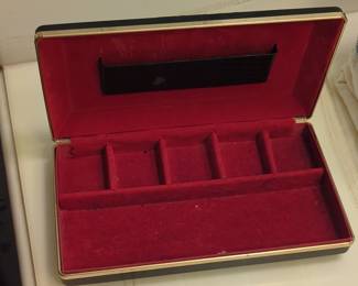 Vintage Faux Crocodile/Alligator Jewelry Box