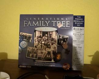Generations Family Tree Deluxe Edition Software (Version 6.0)