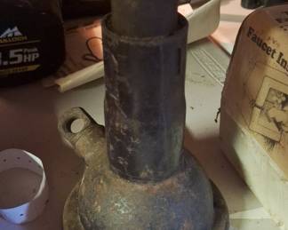 Vintage Cast Iron Screw Jack