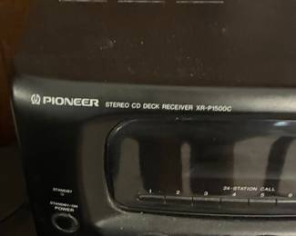 Pioneer XR-P1500C Stereo CD Deck Receiver