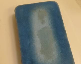 Vintage Blue Velvet Jewelry Presentation Box
