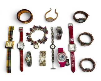 Colorful Womens Quartz Watches By Gruen, Anne Klein, Geneva, More