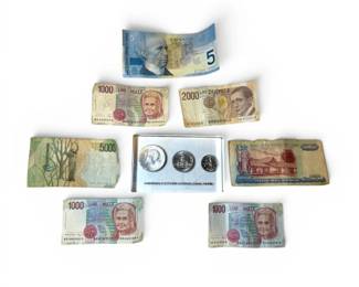 Italian, Canadian, Pesos Bank Notes, More