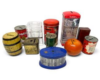 Unique Coin Bank Collection