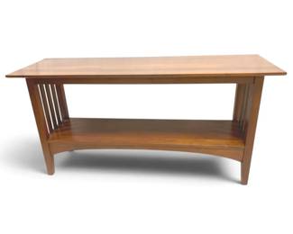 Ethan Allen Mission Style Console Table