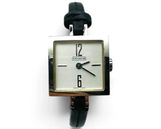 Coach Womens Square Dial Watch w COA