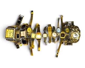 Running Mechanical Bulova Cocktail Watch More Gold Toned Watches